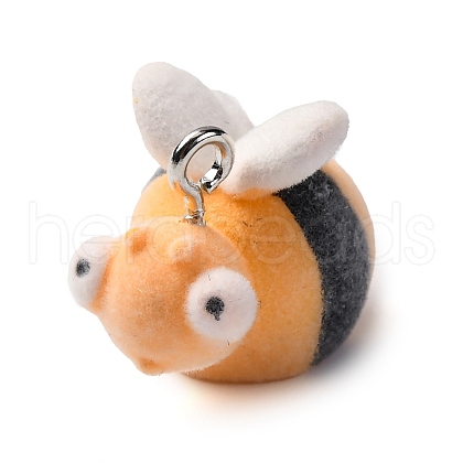 Flocky Animal Resin Pendants FIND-S001-03E-1