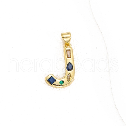 Brass Micro Pave Cubic Zirconia Pendants PW-WG10C3A-24-1