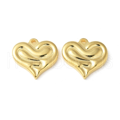 304 Stainless Steel Pendants STAS-I330-010G-1