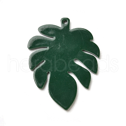 Opaque Acrylic Pendants OACR-H047-02B-01-1