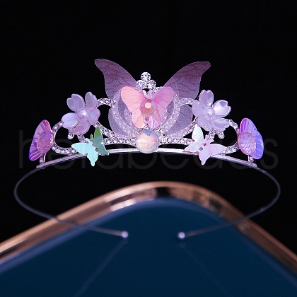 Alloy Rhinestone Hair Bands PW-WG587F5-04-1