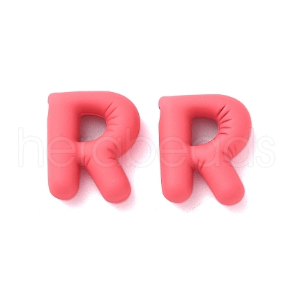 Spray Painted Alloy Pendants FIND-C062-08R-1