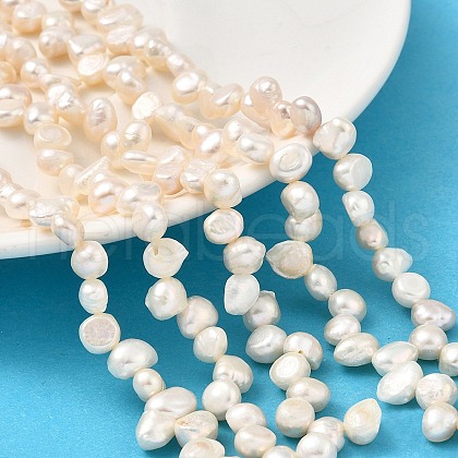 Natural Cultured Freshwater Pearl Beads Strands PEAR-I007-03C-01A-1