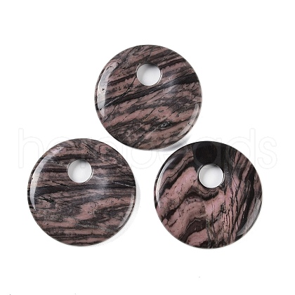 Natural Rhodonite Pendants G-C140-10E-1
