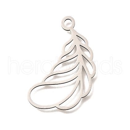304 Stainless Steel Pendants STAS-B083-24P-1