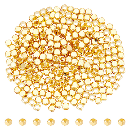 Unicraftale 300Pc Brass Spacer Beads FIND-UN0015-46G-1