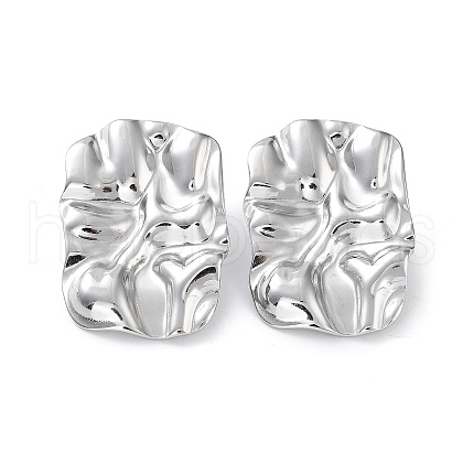 304 Stainless Steel Stud Earrings EJEW-H115-28P-1