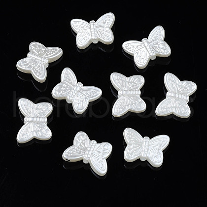 ABS Plastic Imitation Pearl Beads KY-S163-447-1