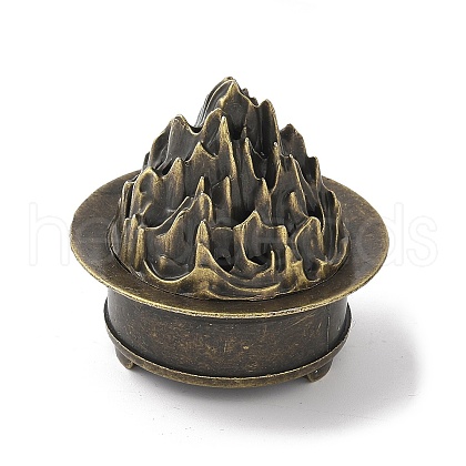 Alloy Incense Burner DJEW-D300-01C-AB-1