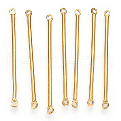 304 Stainless Steel Connector Charms STAS-G291-04B-G-1