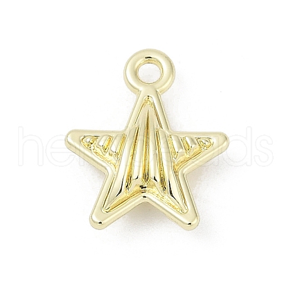 Rack Plating Alloy Pendants PALLOY-S038-02A-G-1