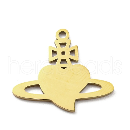 Ion Plating(IP) 316L Surgical Stainless Steel Pendants STAS-M317-28G-1