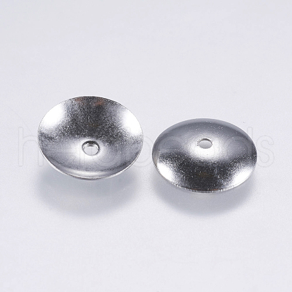 Tarnish Resistant 304 Stainless Steel Bead Caps STAS-K170-03E-1