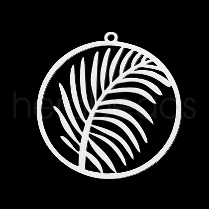 Non-Tarnish 201 Stainless Steel Pendants STAS-S105-LA371-1-1