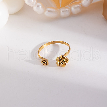 Stainless Steel Cuff Rings for Women GY1904-1
