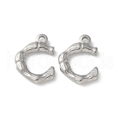 304 Stainless Steel Pendants STAS-I330-034P-1