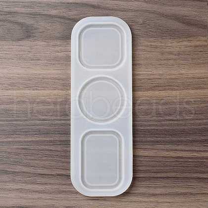 Square/Round/Rectangle Mini Serving Tray Pendant DIY Silicone Molds SIMO-R002-02A-1