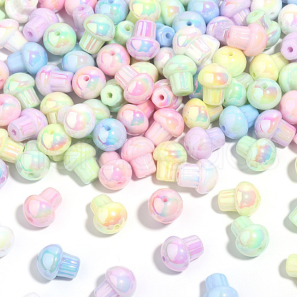 Opaque Acrylic Beads FIND-CJC0010-85-1