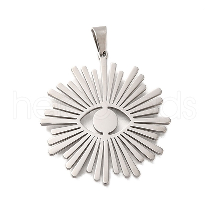 Anti-Tarnish 304 Stainless Steel Pendants STAS-S150-04P-1