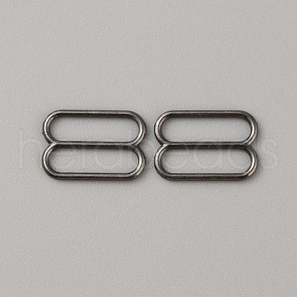 Alloy Underwear Strap Adjustment Buckles FIND-WH0110-599B-B-1