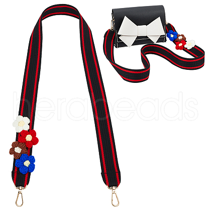 Polycotton Wide Bag Straps DIY-WH0304-697C-1