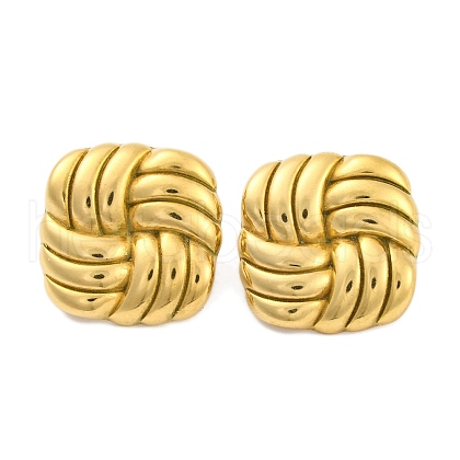 Ion Plating(IP) 304 Stainless Steel Earring EJEW-H013-05G-1
