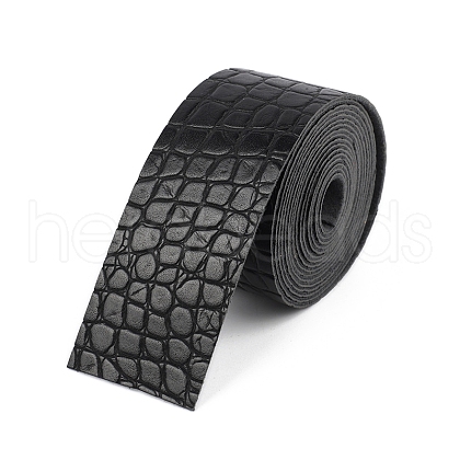 PU Leather Alligator Print Cord PW-WG50CA5-01-1