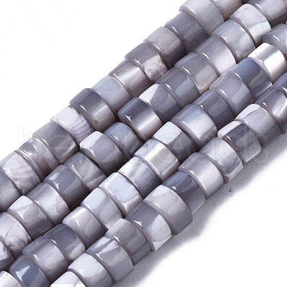 Natural Trochus Shell Beads Strands X-SHEL-S278-027J-1