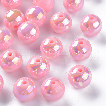 Opaque Acrylic Beads MACR-S370-D16mm-A01-1