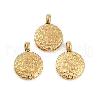 Ion Plating(IP) 304 Stainless Steel Charms STAS-M017-13G-1
