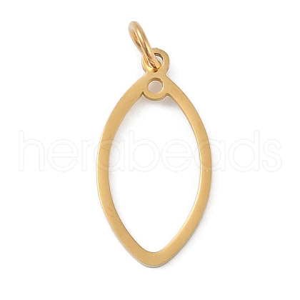 304 Stainless Steel Pendants STAS-L279-037G-1