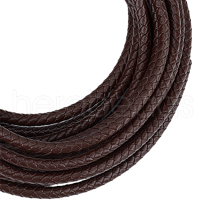Beebeecraft 5M Braided Leather Cord WL-BBC0001-01C-01-1