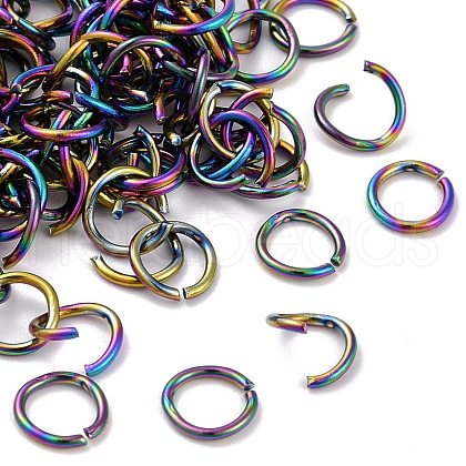 304 Stainless Steel Open Jump Rings STAS-CJC0001-26D-1