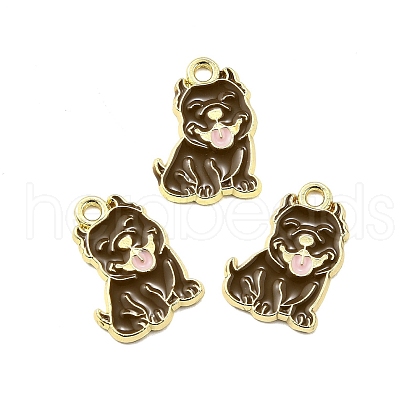 Zinc Alloy Enamel Pendants FIND-Z080-01G-07-1