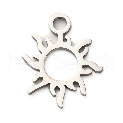 304 Stainless Steel Pendants STAS-M117-01A-P-1