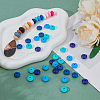 DICOSMETIC 80Pcs 4 Colors Food Grade Eco-Friendly Silicone Beads SIL-DC0001-38-4