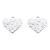 Non-Tarnish 201 Stainless Steel Pendants STAS-N098-242P-3