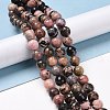 Natural Rhodonite Beads Strands G-E571-19C-2