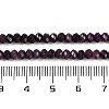Natural Ruby Beads Strands G-P553-F01-03-6