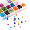 Kissitty Transparent Glass Beads Strands GLAA-KS0001-8mm-01-2