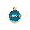 Alloy Enamel Pendants ENAM-S124-01A-05L-3