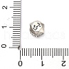 S925 Sterling Silver Beads STER-K183-03AS-08-3
