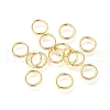 Brass Open Jump Rings KK-V007-004G-07-1