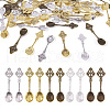 Tibetan Style Alloy Big Pendants TIBE-TA0001-24-14