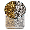 Tibetan Style Alloy Tube Bails TIBE-TA0001-17-4