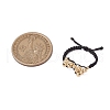 Nylon Braided Adjustable Rings RJEW-TA00192-3