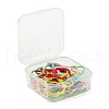30Pcs 5 Colors Spray Painted Alloy Pendents FIND-LS0001-54-7