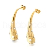 Teardrop 304 Stainless Steel Stud Earrings EJEW-D315-07G-4