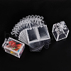 BENECREAT Transparent PVC Box CON-BC0002-12A-4