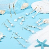 SUNNYCLUE DIY Imitation Pearl Dangle Earring Making Kits DIY-SC0016-53-5